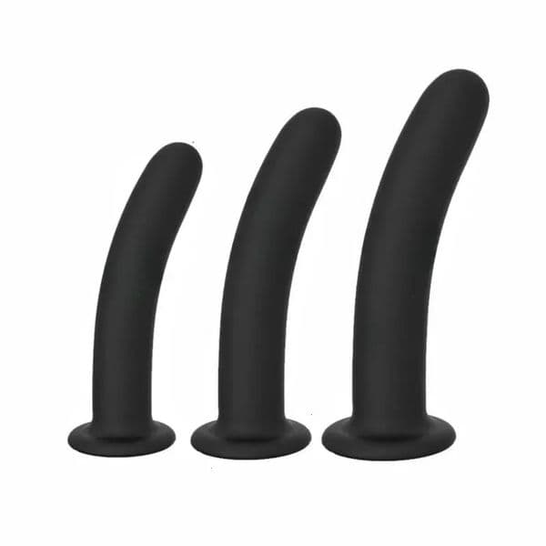 226 New Butt Plug 3 Sizes Plugs Training Simple Dildos With Strong Suction adult toys Cup Anal Sex Toys For Beginners To Advanced Users 010