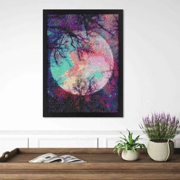 2026 New 12X16in cologne Magnetic Dia Art Frames Self Adhesive Photo Frame Poster Picture Canvas Wall Sticker Living Room perfume Home Decoration Free Shipping 03
