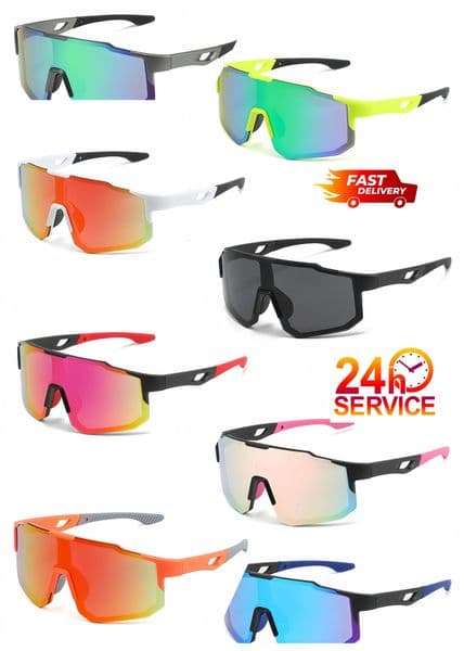 Hot 2027 Cycling Sunglasses Sports Glasses Fashion Bike Eyewear MTB Dark Outdoor Bicycle Goggles for Men Women UV400