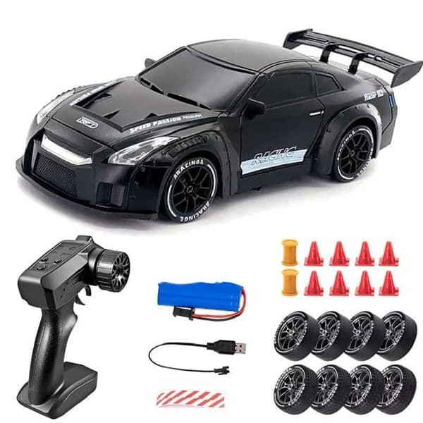 4WD RC Drift Car 124 24GHz Limited Edition - LED Lights Stunt Drift High-Speed Racing Car Boy Toy Gift L260529DM0I