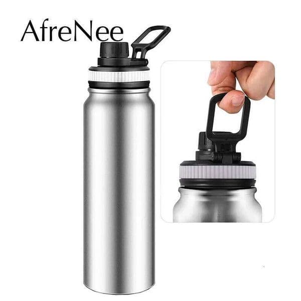 304 Stainless Steel Thermos Portable Double Wall Travel Mug Vacuum Flask Insulated Tumbler Water Bottle 600/800/1000ML W260529