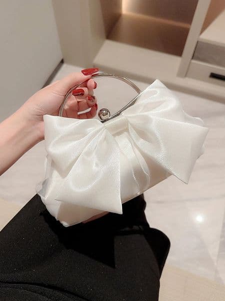 Womens temperament silk flower evening bag handbag wedding bag party bag evening bag dress bag 260529