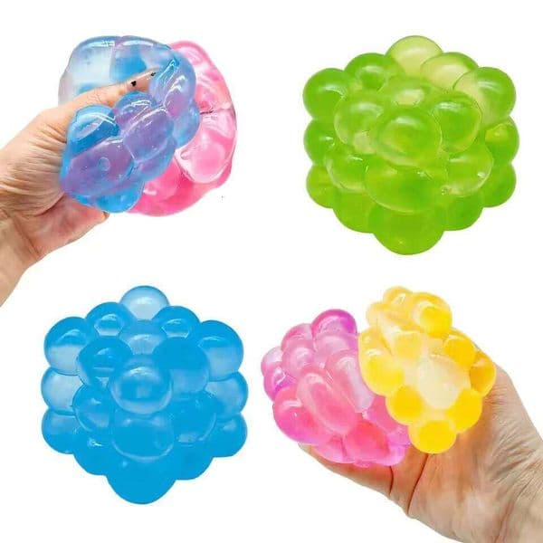 Schylling Needoh Nice Cube Sensory Irritability Stress Relief Anxiety Tool for Focus ADHD Office Desk Sedation Gadget W260529