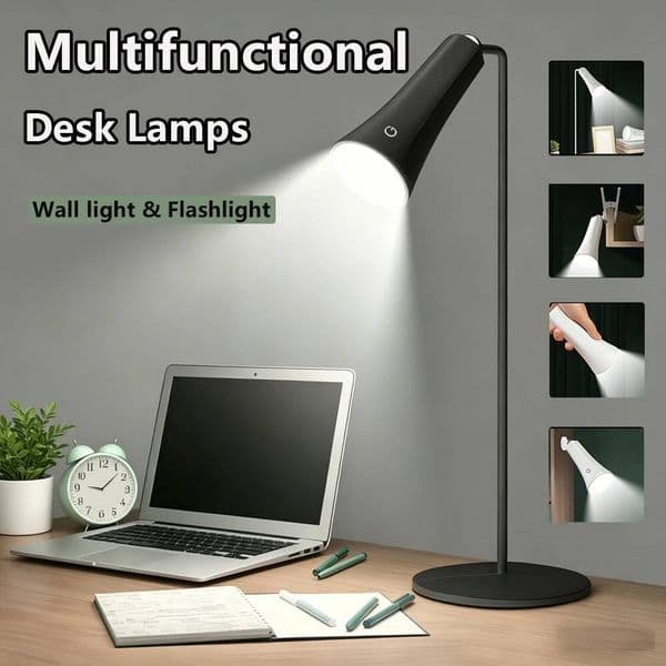 Multifunctional Desk Rechagable Work Touch Lamps LED Eye Protection Magnetic Working Table Lights Portable Office Lighting
