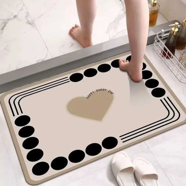 Designer Diatom Mud Upholstered Carpet Absorbent Quick-Drying Foot Floor Mat Bathroom h Door Non-Slip Toilet Free Shipping 3