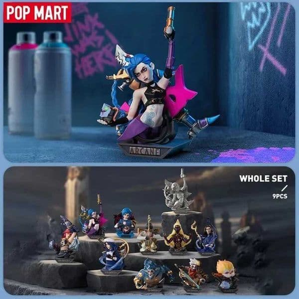 LEAGUE OF ARCANE Series Blind Box Guess Bag Desktop Decoration Cute Model Gift Toys L260529DMGY