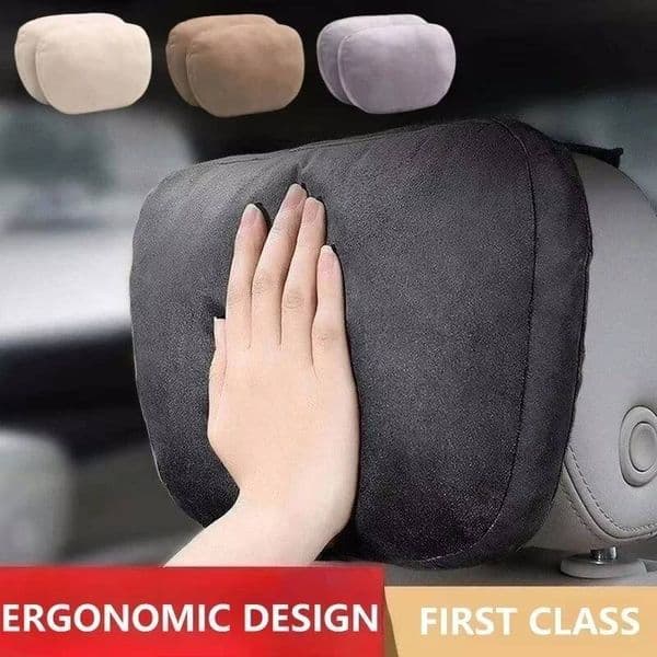High-Quality Headrest Support Seat S Class Soft Universal Adjustable Car Pillow Neck Rest Cushion Relieve Fatigue ddmynov