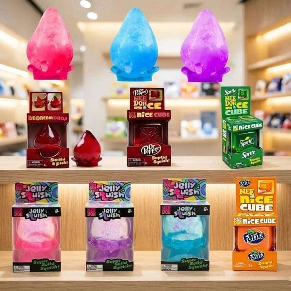 New decompression NeeDoh, Nice Cube, Schylling sensory toys slow rebound box decoration gift 26L0529