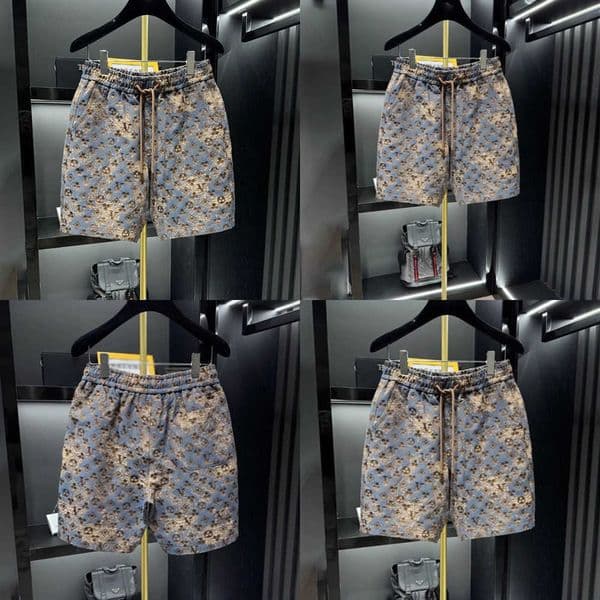 Mens Dopamine Pants Light Luxury Summer Printed Fashion Trend Versatile Casual Stylish New Short Beach Pants Clothes Z260528AIH5