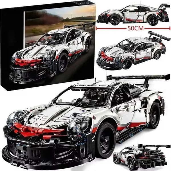 2026 New perfume New Perfume 911Rsr 1580Pcs Technical Racing cologne Building Blocks Electric Remote Control Perfume LED Lights Model Car MOC Bricks Cologne Col 03