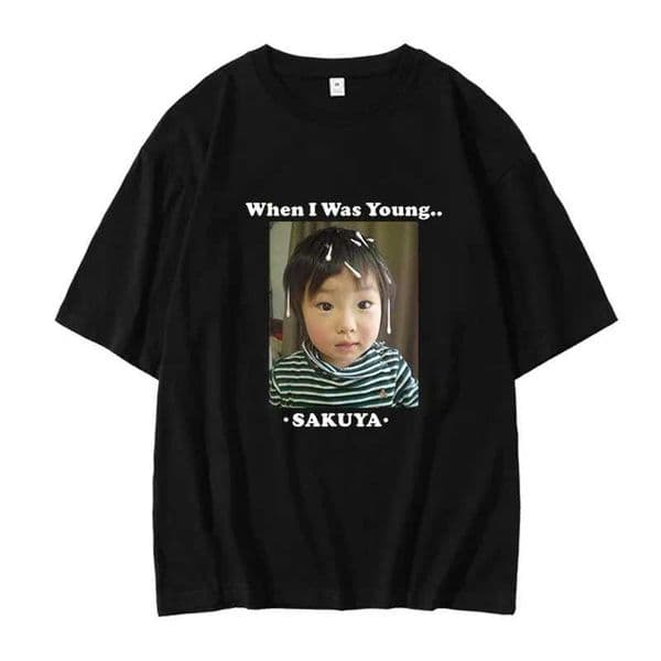 NCT Concert When I Was Young with The Same Loose Summer Fashion Women T-shirt Short-slved Round Neck Clothes D260528