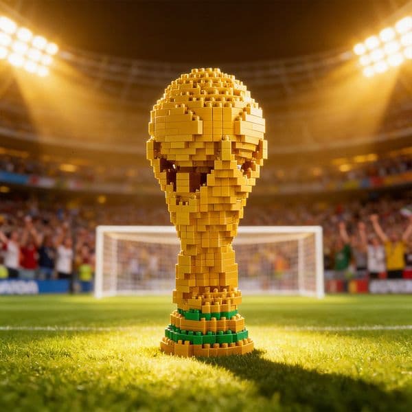 Soccer Passion Micro Building Blocks Set A Striking Desktop Decor for Sports Fans Fun Challenge Kit and Creative Gift Kids ww260529