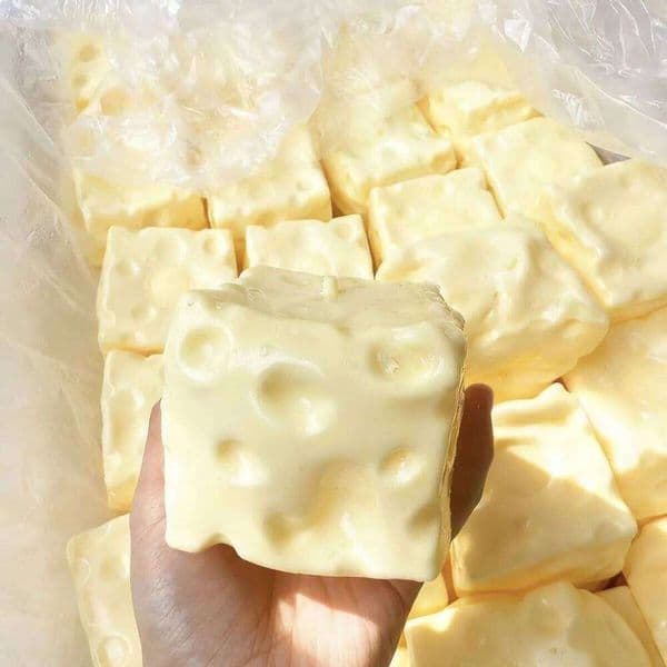 Simulated Cheesecake Slow Rebound Toys Cute Relief Ball Handmade Pinch Relieve Pressure Finger Toy Deformable Soft Birthday Gift W260529