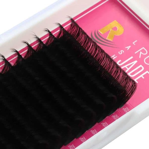18mm 19mm 20mm Long Faux Eye Lash Extension maquiagem cilios for Professional Silk Natural Individual Eyelash Extension Supplier C260529