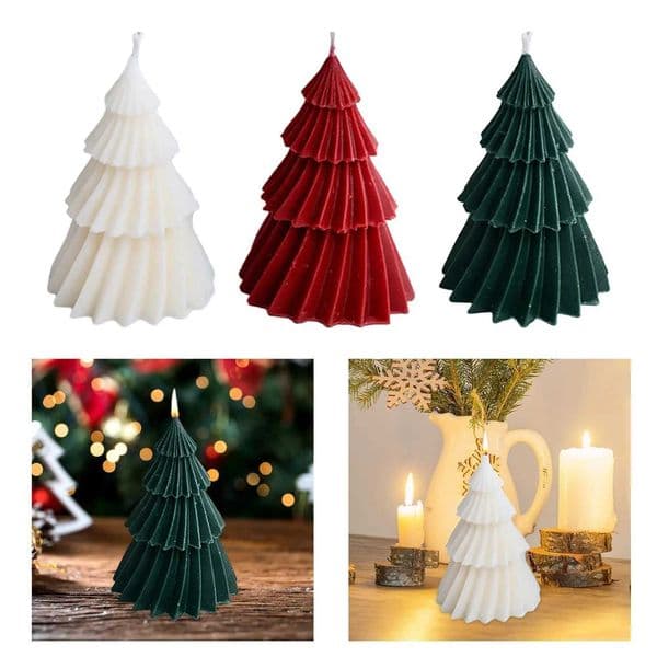 Christmas Tree Scented Candle Fragrance Props Home Decoration Accessories for Home Decor Party Indoor Party Favors C260530