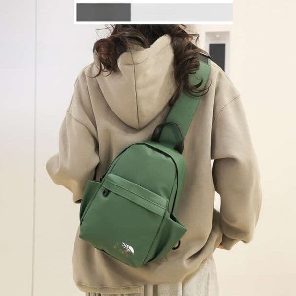 The Northeface Chest Bags For Men Sports Backpacks Mobile Phone Coin Purses Gym Shoulder Bag Luxury Sacoche Homme Crossbody Bag Women Outdoor Hiking Bag