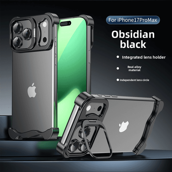 Mobile phone lens metal stand, mobile phone metal protective case, sturdy and durable shockproof, lightweight and thinFor iphone17 16 15