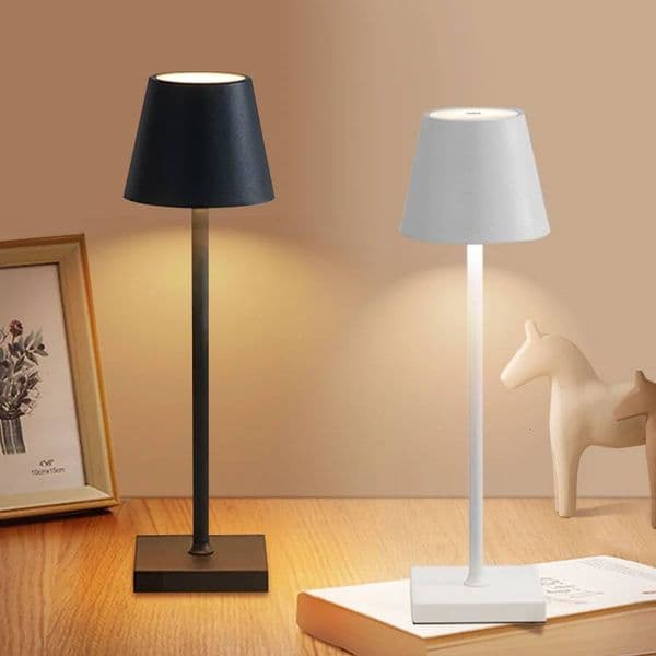 USB Rechargeable LED Touch Switch Desk Bar Reading Book Night Lamp Bedside Table Lights Decoration For Bedroom