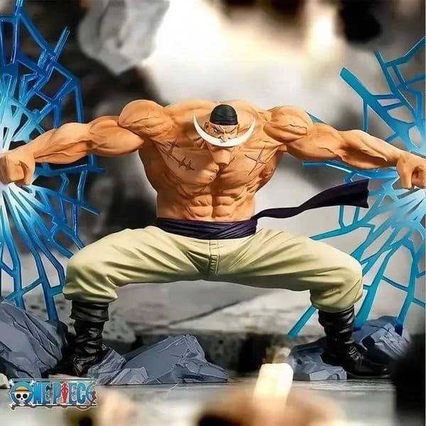DXF Anime White Beard Figure One Piece Premium Summit War Scene Statue Desktop Ornament Collectible Gift for Fans Trendy Toy L260608