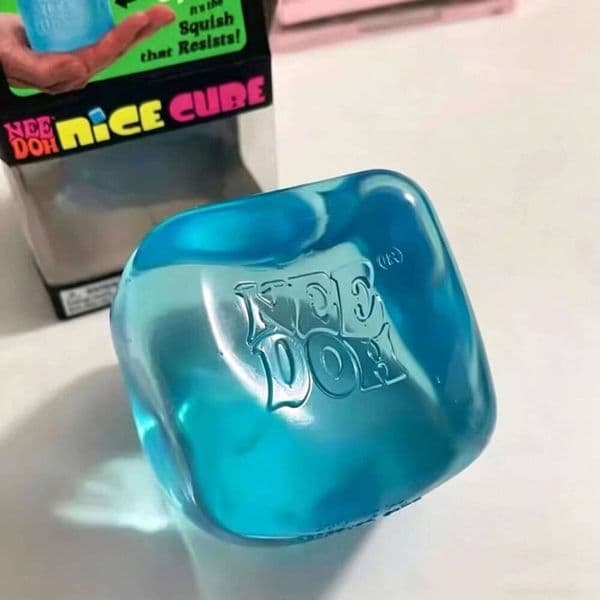 2026 Hot Schylling Needoh Nice Cube Stress Relief Sensory Toy for ADHD Focus and Anxiety Unisex Fidget Tool Soft Squishy Desk 26L0530