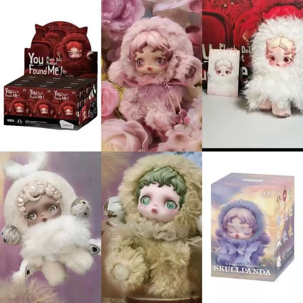 Anime Character Skullpanda Sound Series Blind Box Skullpanda Mysterious Box Mistery Caixa Action Doll Children Toy Birthday GiftK50 C260321 Y260530