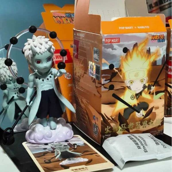 Genuine Blind Box Ninja World Series Model Action Figure Toy Desktop Ornament Gift L260529NH62