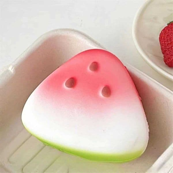 Squishy Watermelon Fidget Toy Anti-Stress Slow Rising Fruit Pinch Squeeze Stress Reliever Funny Pressure Reducer Prop C2605301