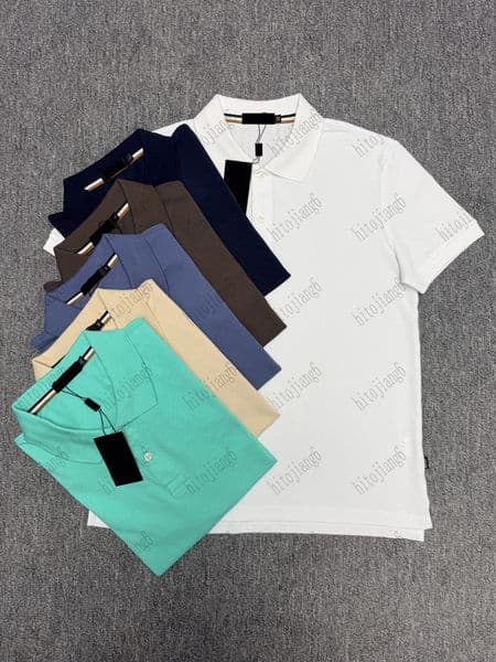 Chemise Homme Polo Designer High Quality Brand new Mens Top Embroidery Polo Shirt long-Sleeve Solid shirt Men Polo Homme Slim Men Clothing Camisas Polos Shirt