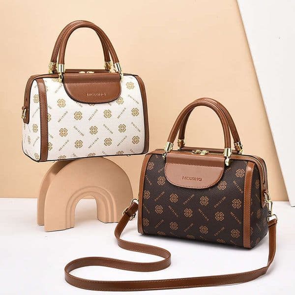 Designer Bag 2025 New Women's Fashion Versatile Large Capacity Boston High-End Handbag Shoulder Crossbody Bag