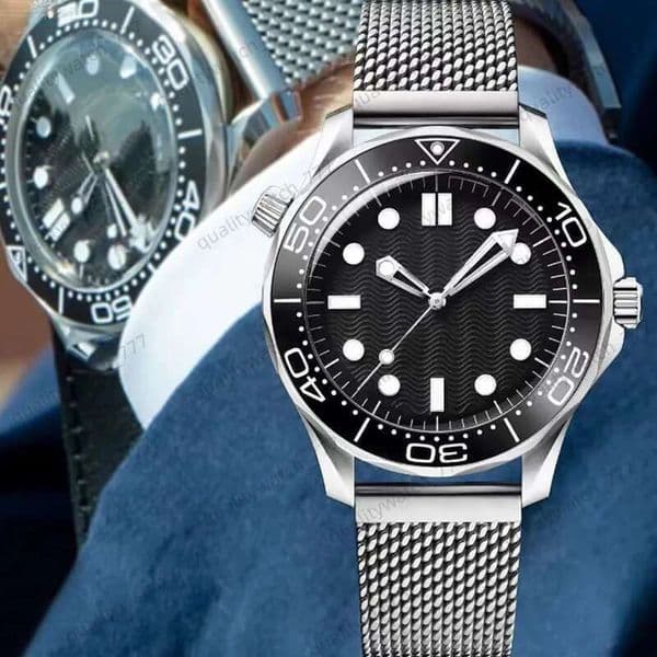 2025 New Small Wave Dial Ceramic Bezel 42mm Men Mens Watches Limited Automatic Movement nical Montre de e Watch Wristwatch