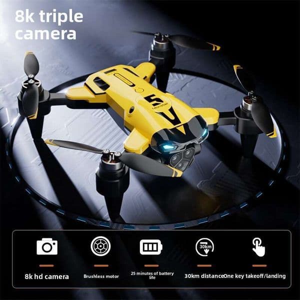 New Product M5 Off Stackable Professional Drone HD Aerial Photography Long Battery Life Remote Control Aircraft Quadcopter Kuhangxin 1626-530-1746
