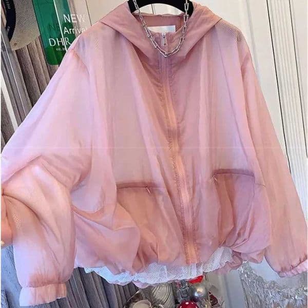 2025 Thin Sunscreen Clothing Anti UV Loose Summer Long Sleeved Jacket Waterproof Quick Dry Womens Coat Outdoor SportsT260530