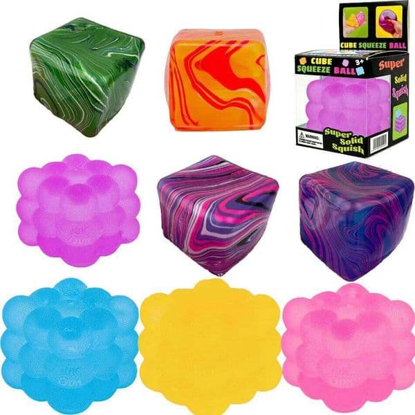 Hot Ice Cube Soft Squishy Block Relief Gifts Releasing Stress Balls Office Accessories Decompress Decoraitons 26L0530