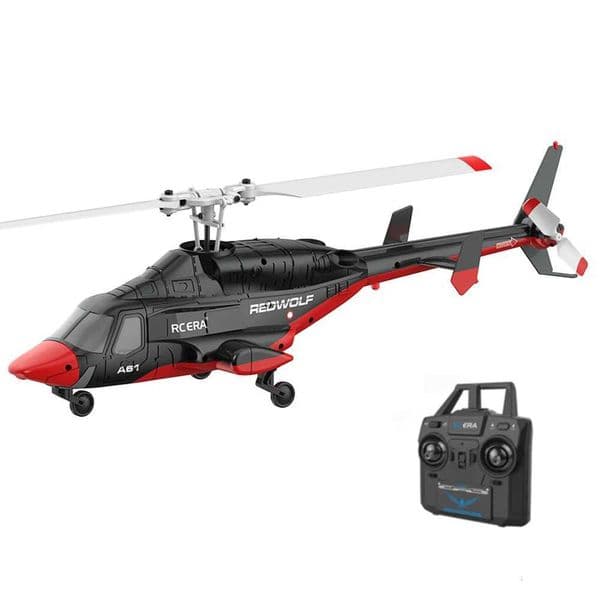 153 Scale Airwolf 24G 4CH 6-Axis Gyro Optical Flow Localization Altitude Hold RC HelicopterT260530