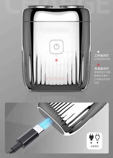 Mens Electric Shaver Mini Shaving hine for Men Portable Electric Razor IPX7 Washable Rechargeable Beard TrimmerJ260530