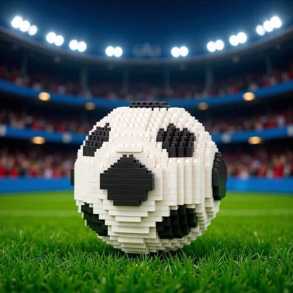 Sports World Cup Champions Cup Football Puzzle Building Model Toy Bestseller Selected