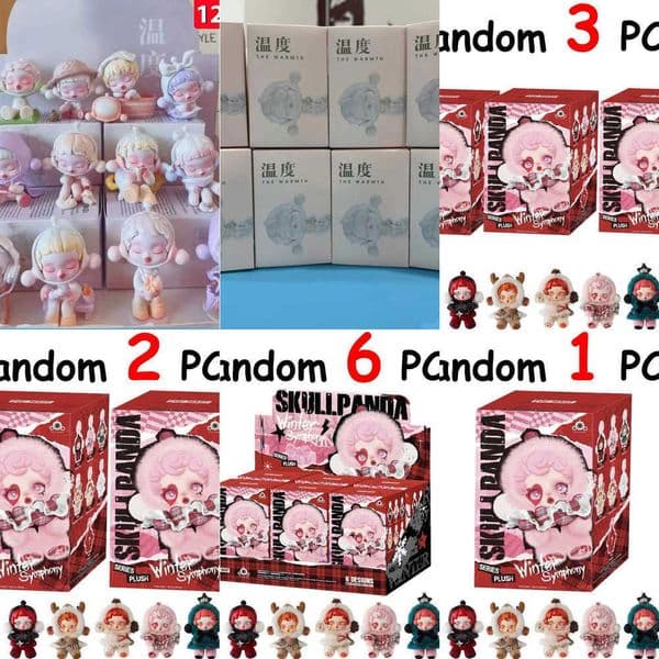 Hot Skullpanda Temperature Series Mysterious Box Toys Sp8 Generation Blind Box Model Figure Desktop Decoration Treasure Gifts Y250624 M260319 Y260516 Y260530