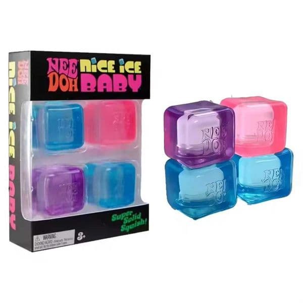 New Schylling Needoh Nice Cube Sensory Toys Stress Relieving Blocks Pinching Relieving Puzzle Solving Venting Children Souvenir C260530