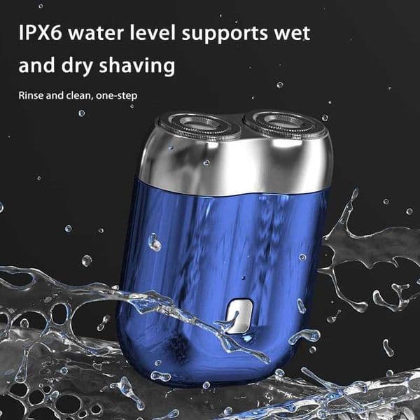 New Double-ed Mini Magnetic Shaver Type-c Charging Silent Washable Electric Shaver Portable Men Wen Electric RazorJ260530