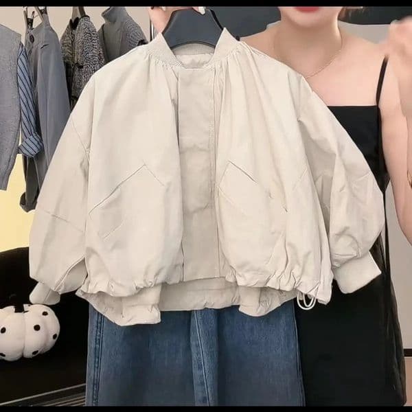 Oversize Korean Boys Baseball Jacket Spring Autumn Clothing Girls Loose Zipper Jacket Fashion Handsome Top for Babies 260529