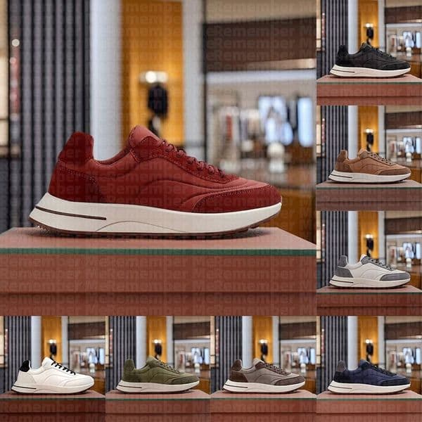 free shipping Men's Weekend Walk Suede Sneakers Shoes omfortable Ultra-light Rubber Soles Men Walking Fashion Professional Trainers
