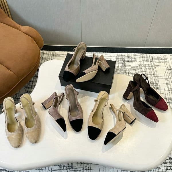 New Platform designer sandals Classic High Quality Leather sole 9cm Womens wedding dress shoes summer thick heels round head slides 100% cowhide large size sandal