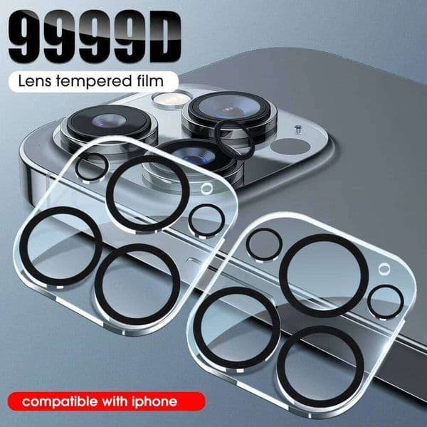 HD Clear Back Camera Tempered Glass 16 17 14 11 15 Pro Max Air Full Cover Lens Protector For iPhone 12 13 Mini