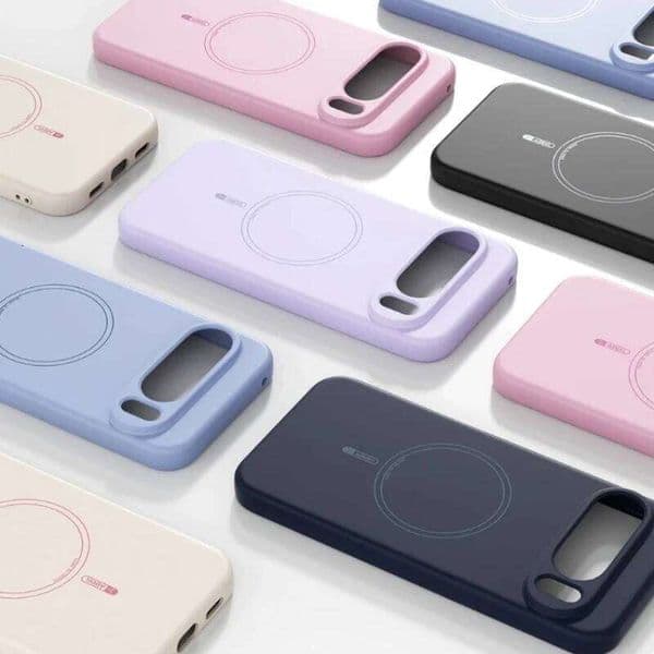 Luxury Original Skin Feel Liquid Silicone Case For Google Pixel 10A 9A Pro XL Magnetic Charge Shockproof Bumper Protection Cover