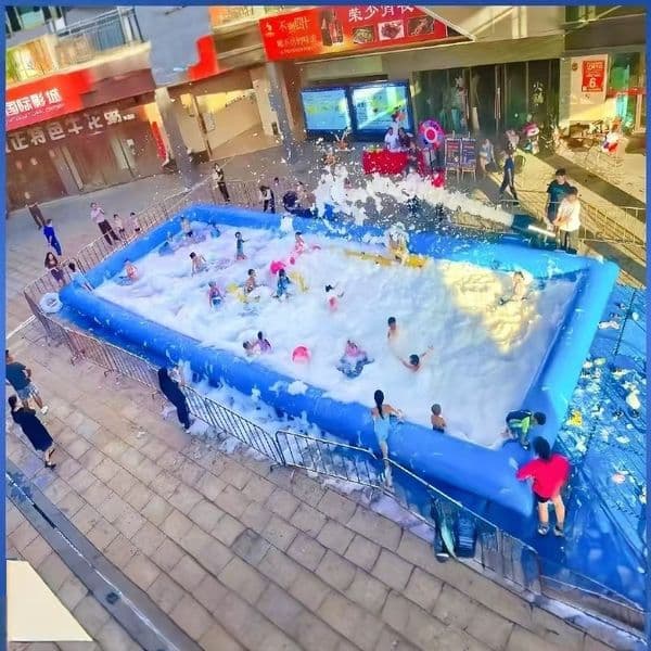 12mLx12mWx0.4mH (40x40x1.3ft) Outdoor Games inflatable water pool air blown swimming floating equipment for walking Zorb Ball Games