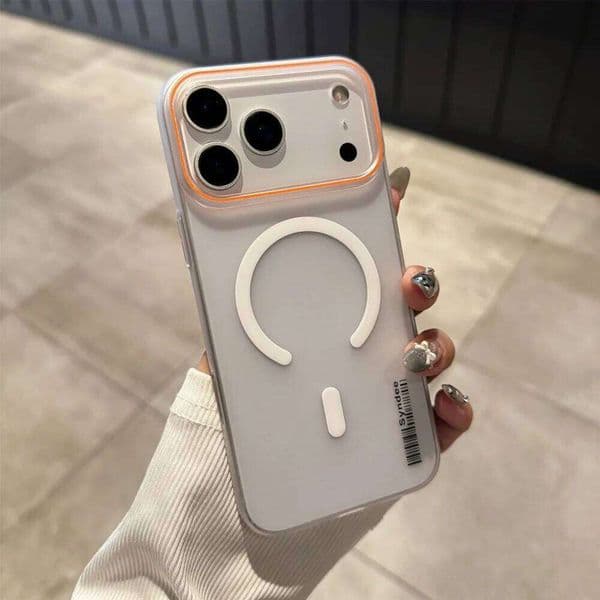 Fashion INS Candy Color Translucent Frosted Magnetic Charge Case For IPhone 17Pro Max Air 16 15 14 13 12 11 Plus Anti-Drop Cover