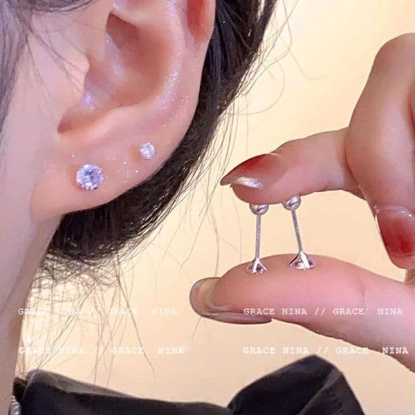 Designer Jewelry Luxury Jewelry You Don't Need To Remove The Super Shiny Zircon Ear Cuffs When Sleeping; They Delicate Compact, Good Piercing Care, Are Versatile