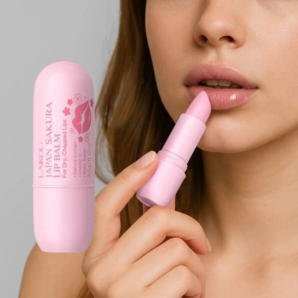 LAIKOU Japan Sakura Lip Balm Hydrating Plumping Treatment Soft Radiant Lip Care 35g 260525