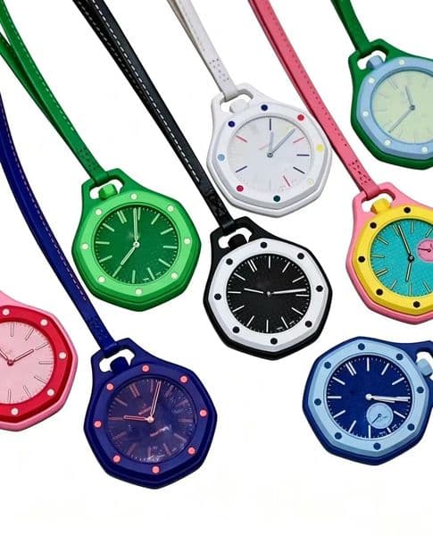 Royal ST POP Quartz Ceramic Dial 8 Color Leather Lanyard LOVER watch Men women Watch Gift with boxs