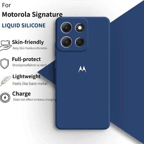 Skin Feel Liquid Silicone Phone Case for Moto Signature Edge 70 Ultra Fusion+ 60 50 Neo Pro G87 G67/77 G86 Power G56/66J/Y Cover